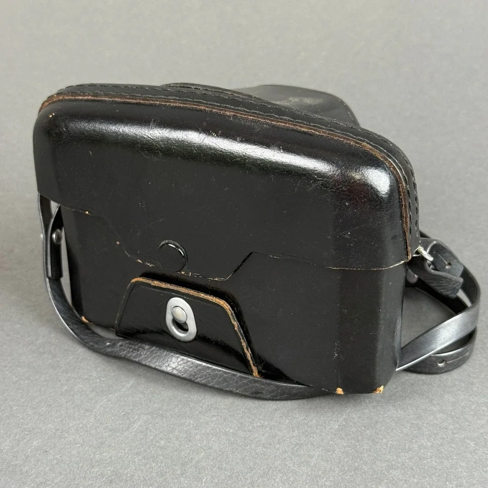 Canon TL QL Leather Camera Case Black  SLR Ever Ready Made in Japan